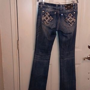 MISS ME SZ 28 EASY BOOT JEANS
